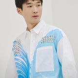 ￥レギュラーカラーシャツ「タイトル不明」Shigaku Mizukami