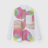 ￥バンドカラーシャツ「タイトル不明」Shigaku Mizukami