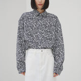 ￥レギュラーカラーシャツ「かえでのチョキチョキ」Kaede Wajima