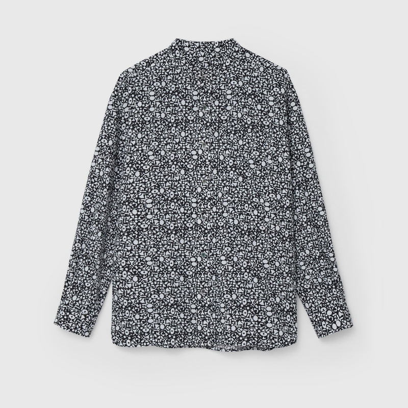 バンドカラーシャツ「かえでのチョキチョキ」 – HERALBONY