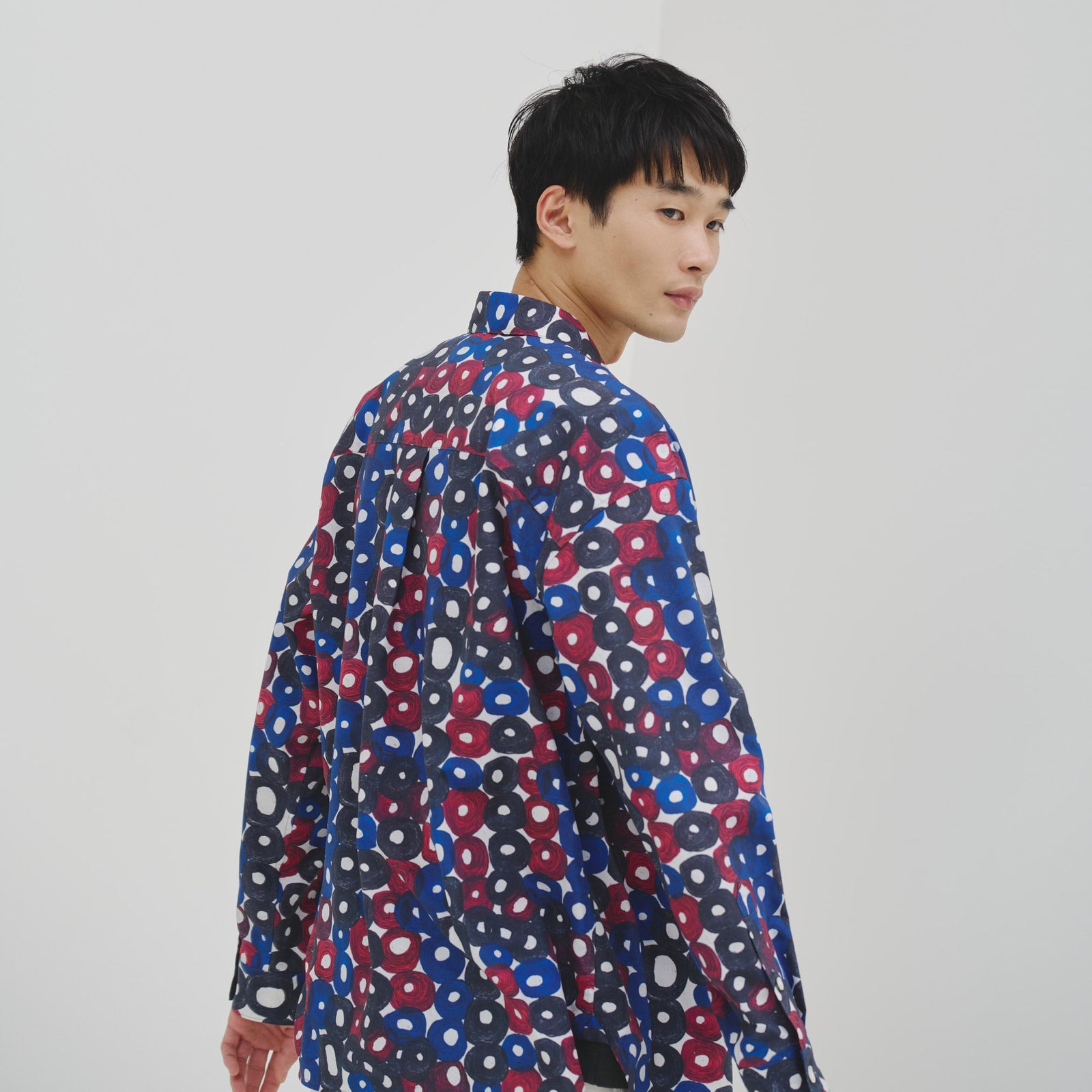 k*k様 新作ヘラルボニー ブロードレギュラーカラーシャツ「（無題 