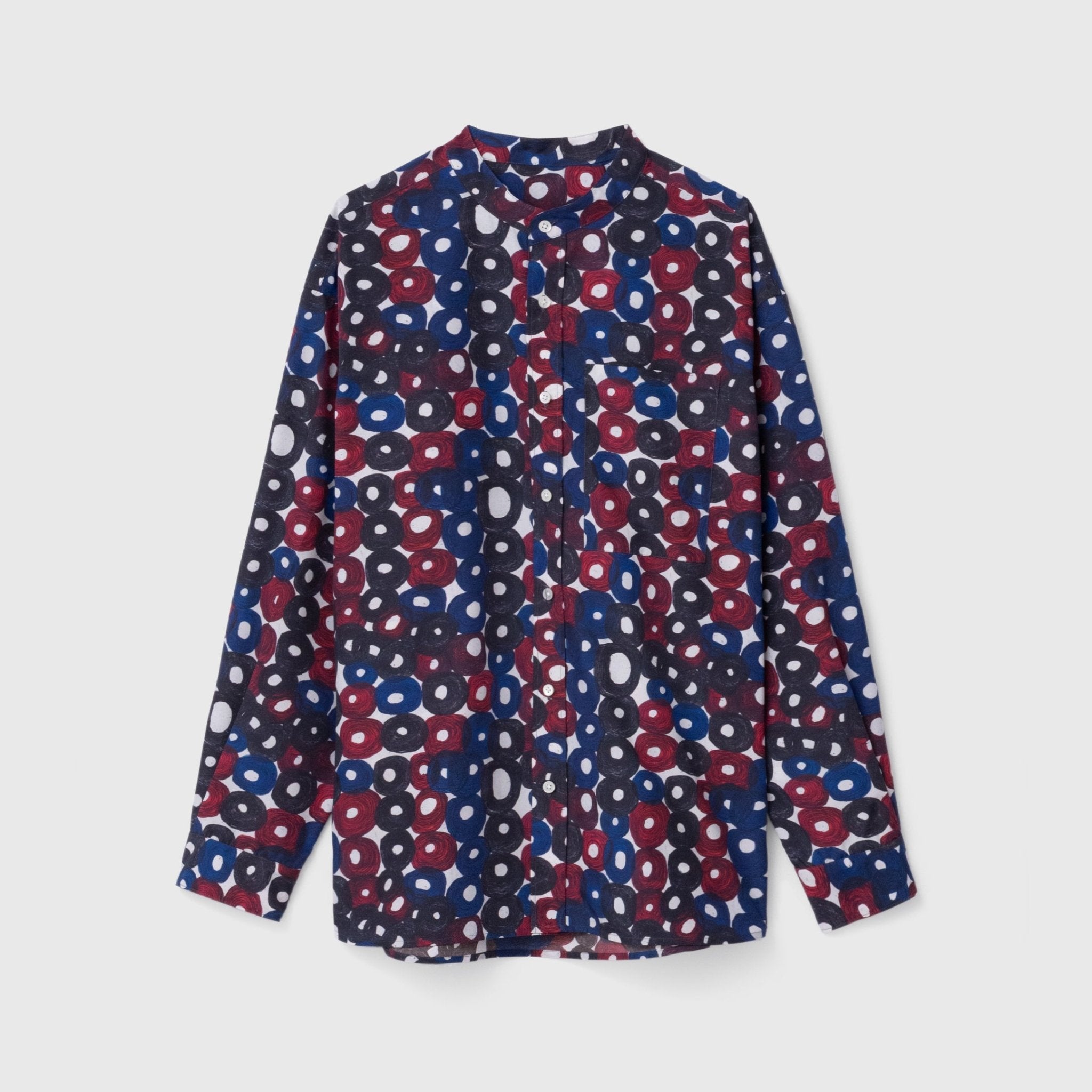 ブロードバンドカラーシャツ「（無題）（青）」| HERALBONY