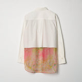 ￥オーガンジーレイヤードシャツ「お母さんありがとう」Hiroo Suzuki