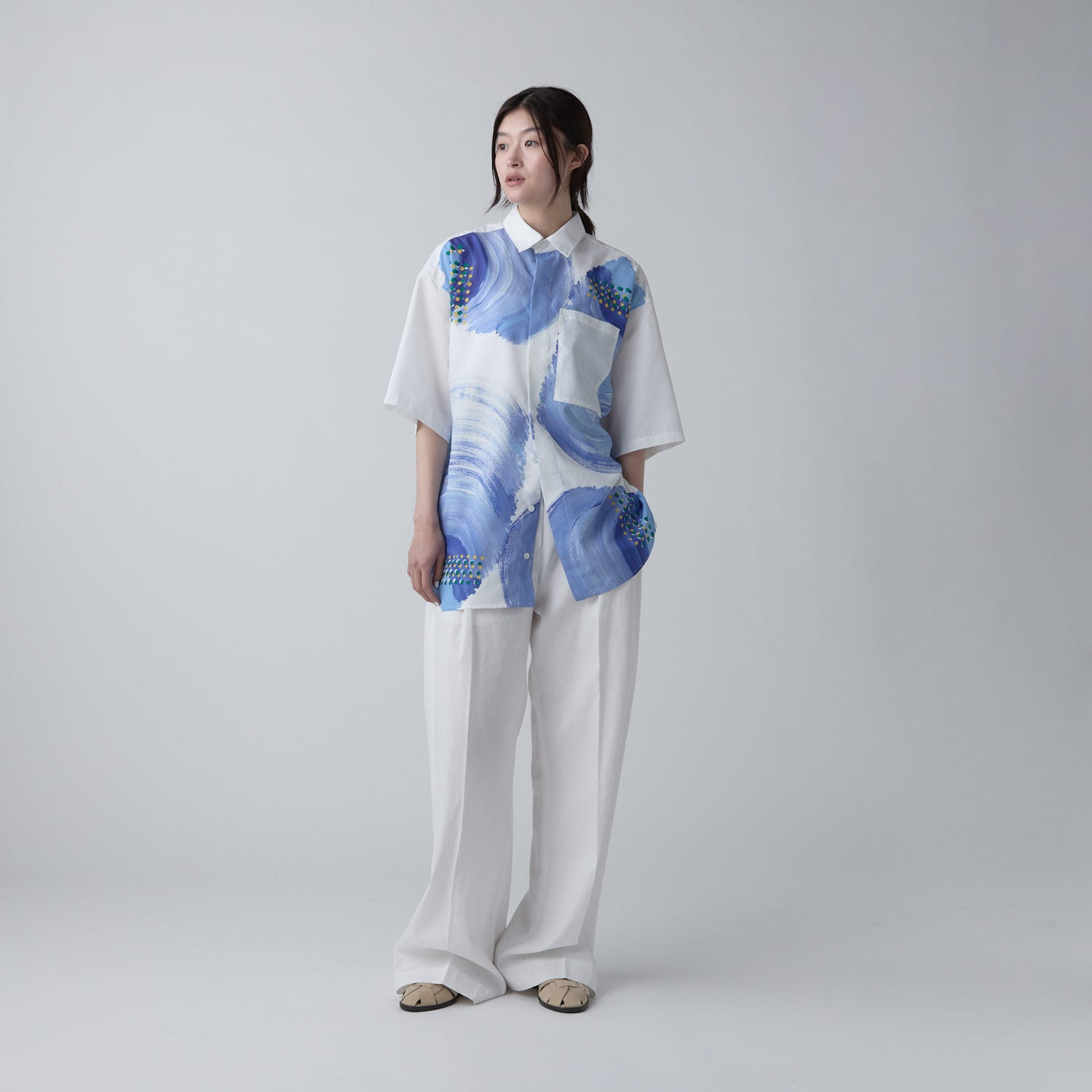 イージーケアアートパネル半袖シャツ「タイトル不明」 – HERALBONY