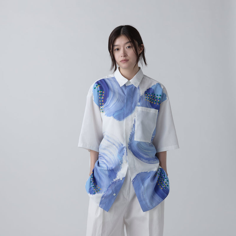 イージーケアアートパネル半袖シャツ「タイトル不明」 – HERALBONY