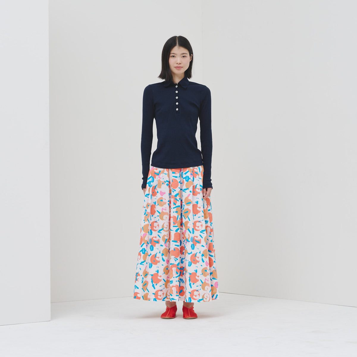 現行品 HERALBONY サテンスカート「（無題）（丸）」 サテンスカート「サンバ」 – HERALBONY