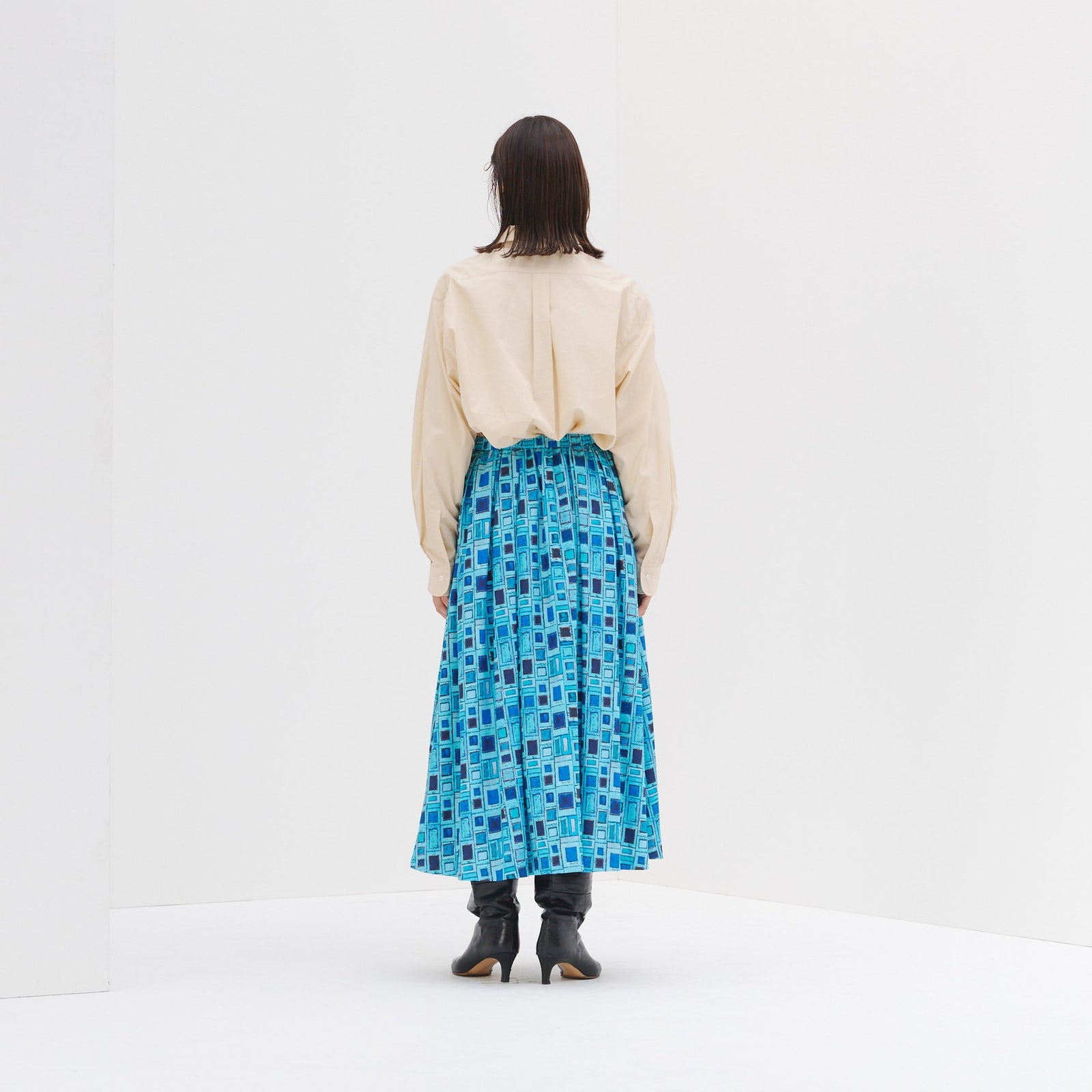 フレアスカート「青い窓」 – HERALBONY