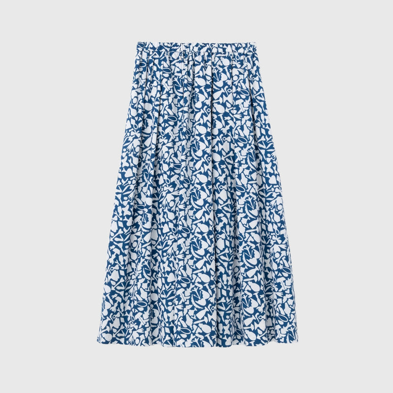 ￥フレアスカート「アオの世界」Kaede Wajima