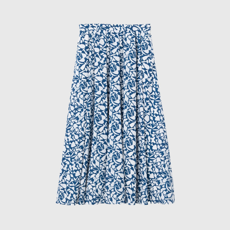 ￥フレアスカート「アオの世界」Kaede Wajima