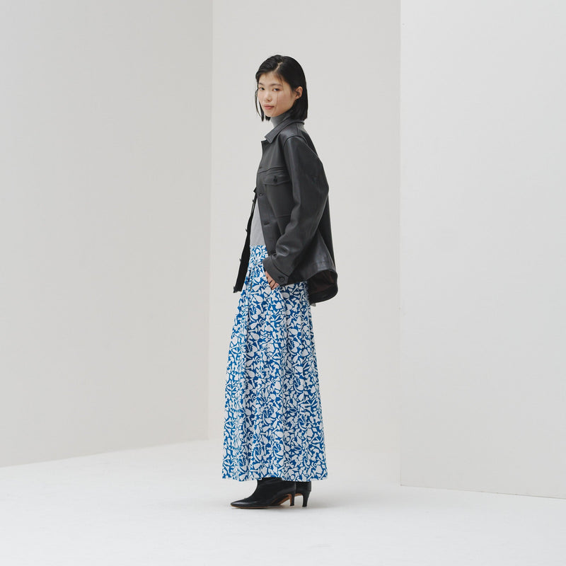 ￥フレアスカート「アオの世界」Kaede Wajima