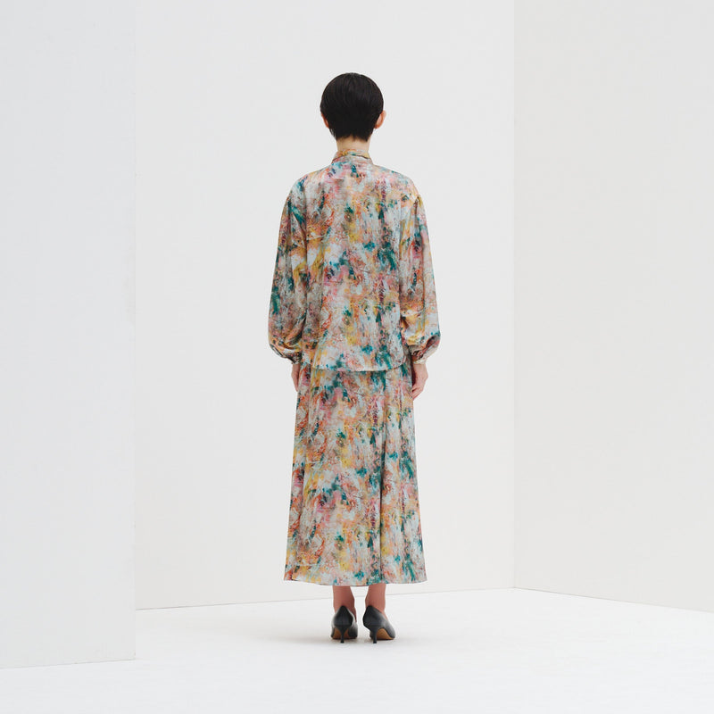 ￥サテンスカート「サンバ」Madoka Nishimura