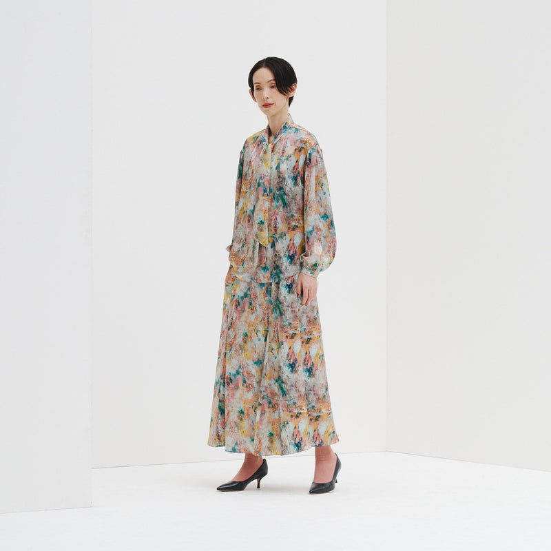 ￥サテンスカート「サンバ」Madoka Nishimura