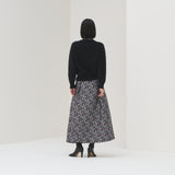 ￥【店舗先行販売】ジャカードスカート「モノクロの世界」Kaede Wajima