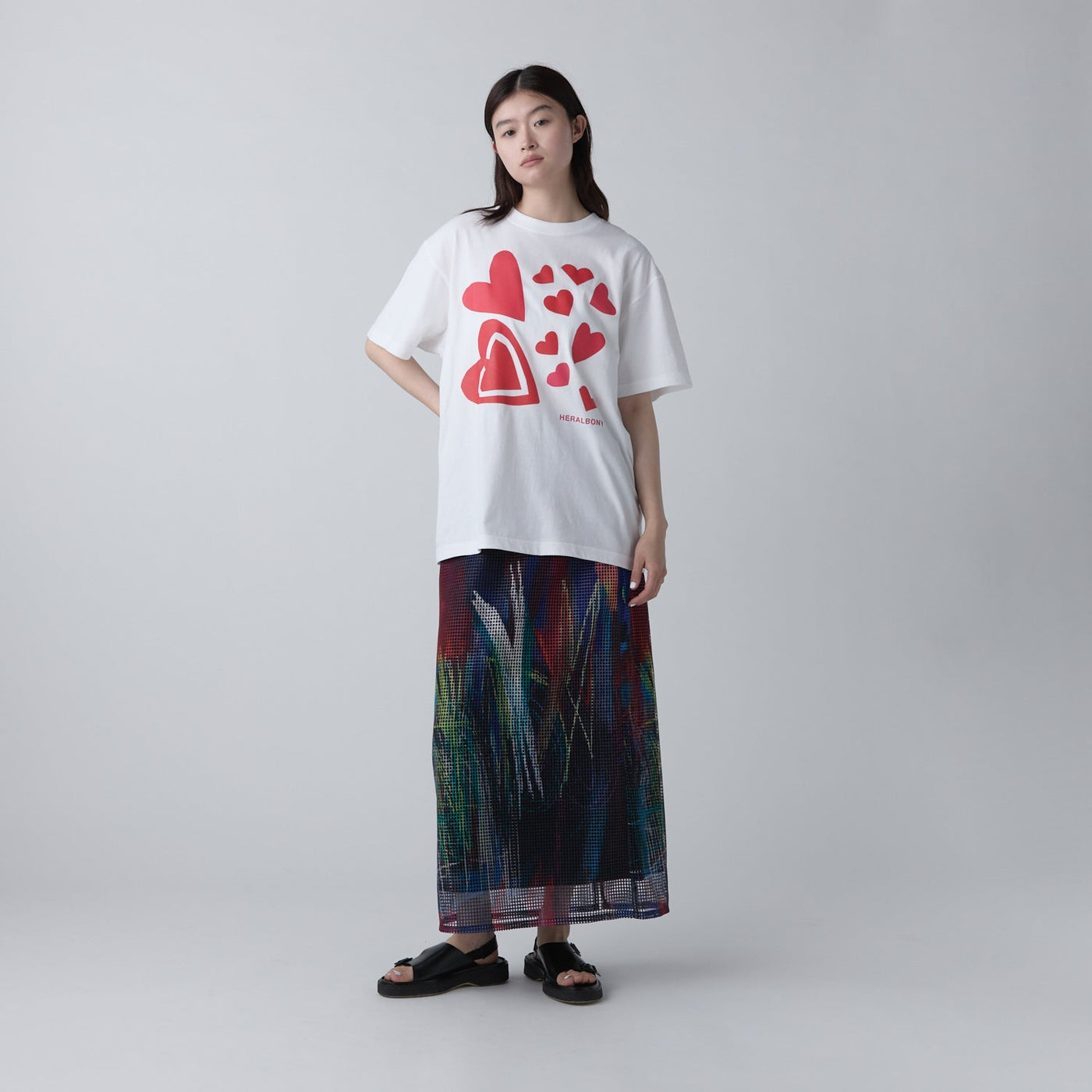 メッシュレイヤードスカート「無題」 – HERALBONY