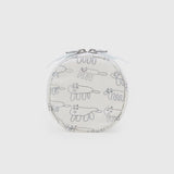 ￥ナイロンラウンドポーチ「ネコ」Yukio Watanabe