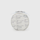 ￥ナイロンラウンドポーチ「ネコ」Yukio Watanabe