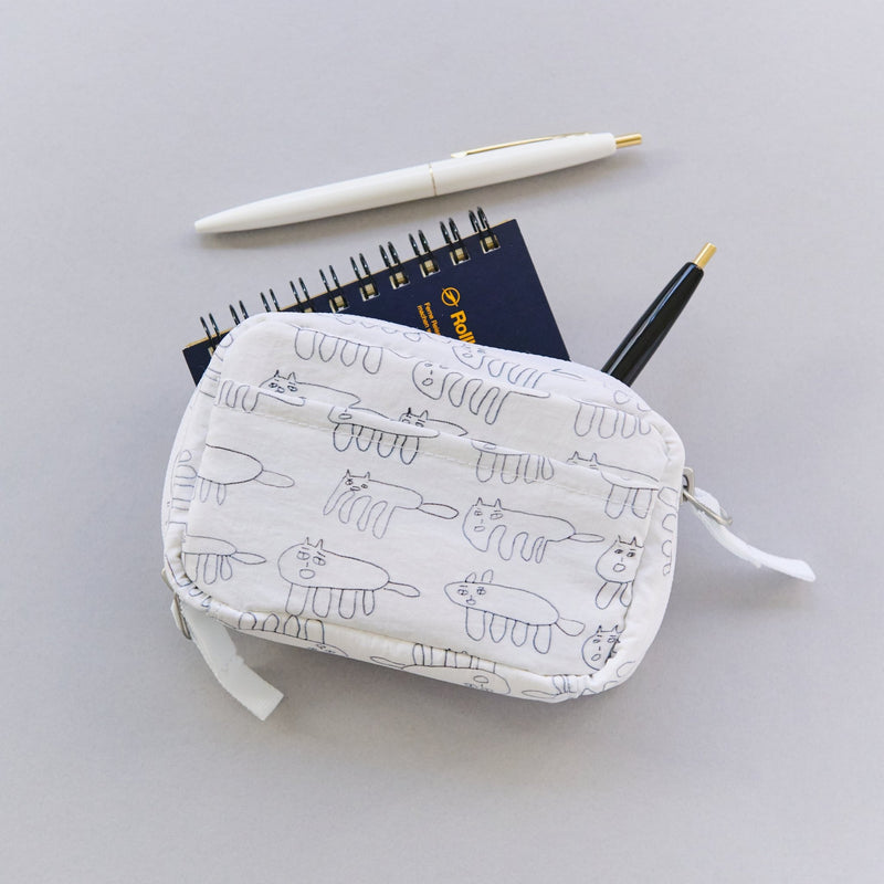 ナイロンスクエアポーチ「ネコ」 – HERALBONY