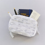 ￥ナイロンスクエアポーチ「ネコ」Yukio Watanabe