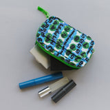 ￥ナイロンスクエアポーチ「タイトル不明」Momoko Nakagawa