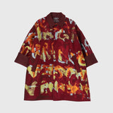 Jacquard Over Coat「ik ga in't weekend naar verjaardagsfeest」