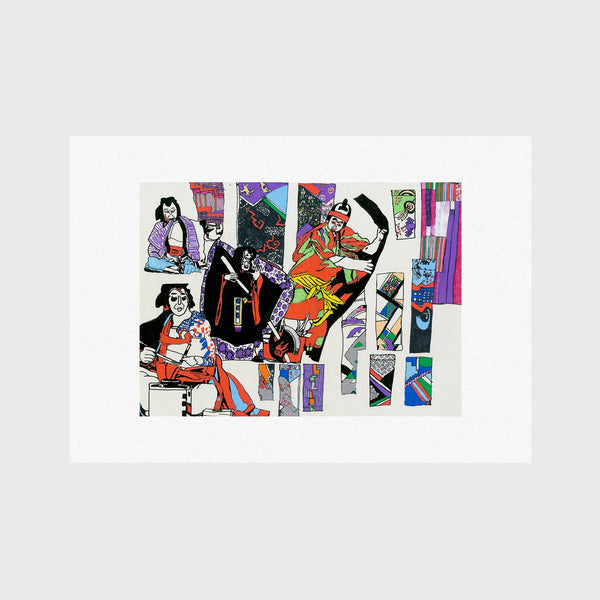 ￥インテリアアート「Kabuki」Toshiya Nakajima