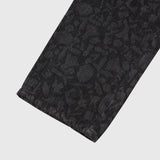 【予約商品｜9月上旬お届け】kaedeデニムストレート「かえでのチョキチョキ」BLACK