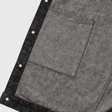 【予約商品｜9月上旬お届け】kaedeデニムブルゾン「かえでのチョキチョキ」BLACK