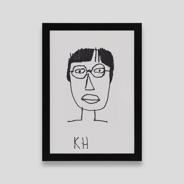 ￥「ジョン レノン」原画作品Kalevi Helvetti