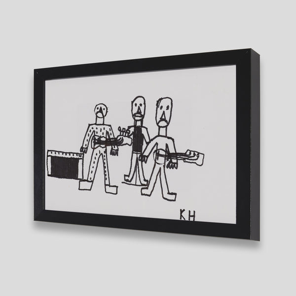 ￥「ペストのベーシスト」原画作品Kalevi Helvetti