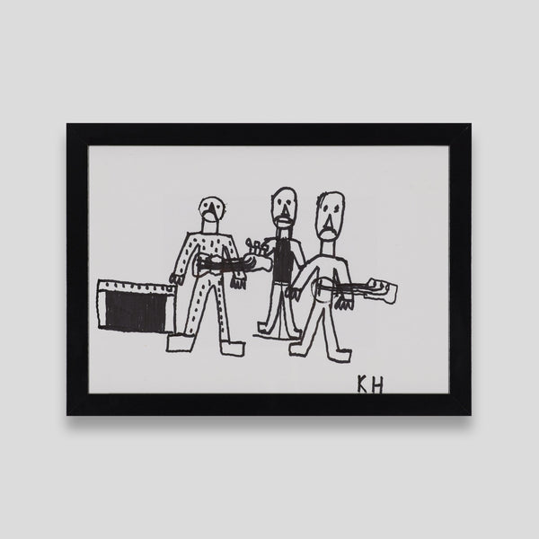 ￥「ペストのベーシスト」原画作品Kalevi Helvetti