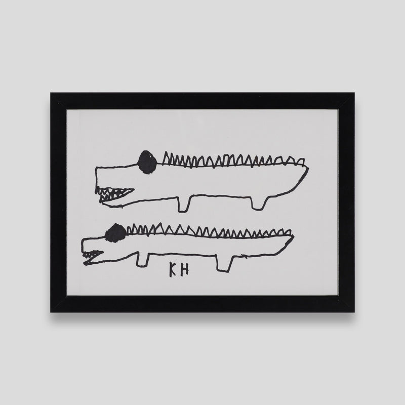 ￥「わにたち」原画作品Kalevi Helvetti