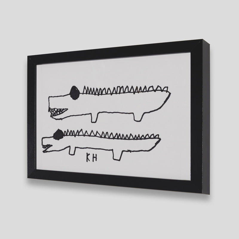 ￥「わにたち」原画作品Kalevi Helvetti