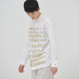 ￥バンドカラーシャツ「kin - mm2024」marina