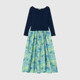 ￥Knit & Balloon Skirt One-Piece「ノースウエスト航空」Shigetaka Wada