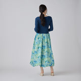￥Knit & Balloon Skirt One-Piece「ノースウエスト航空」Shigetaka Wada