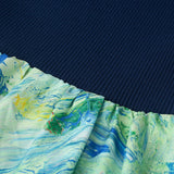 ￥Knit & Balloon Skirt One-Piece「ノースウエスト航空」Shigetaka Wada