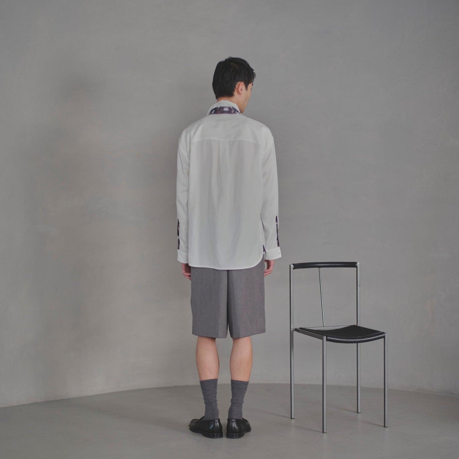 HERALBONY ヘラルボニー デザインシャツ（フライフロント）「迷路」 heralbony-isai-1hl-0000-is02-