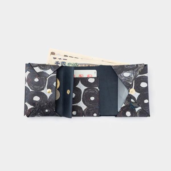 HERALBONY ショートジップウォレット 無題 （丸） ヘラルボニー