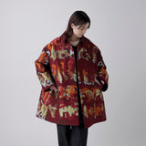 Jacquard Over Coat「ik ga in't weekend naar verjaardagsfeest」