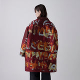 Jacquard Over Coat「ik ga in't weekend naar verjaardagsfeest」