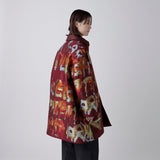 Jacquard Over Coat「ik ga in't weekend naar verjaardagsfeest」