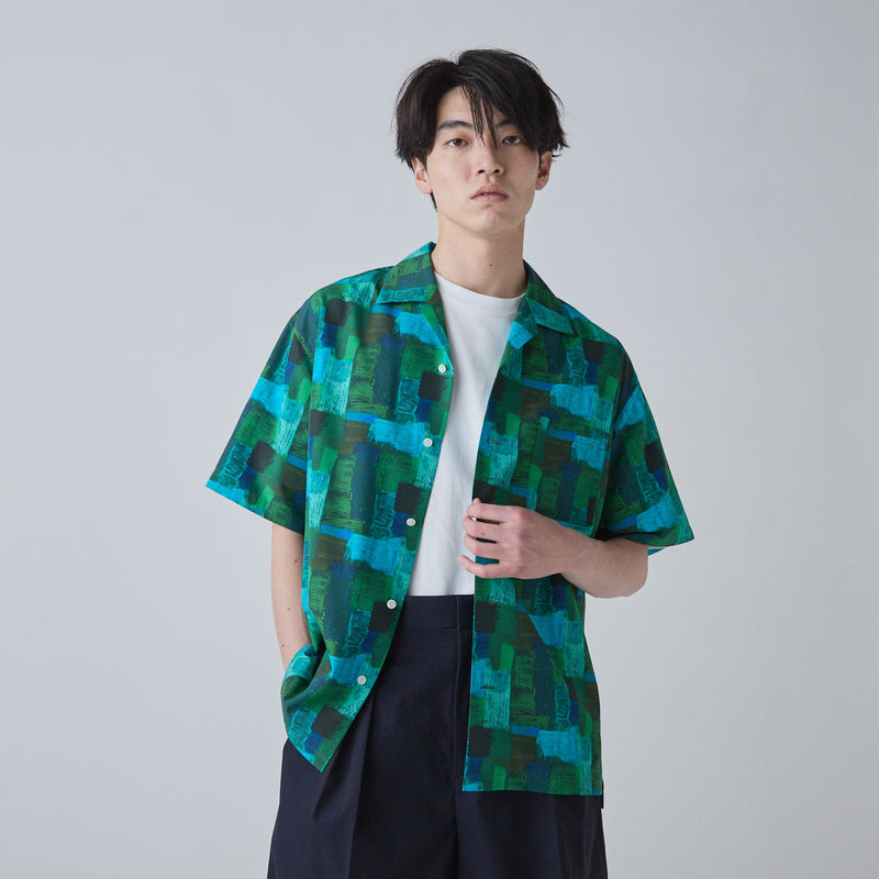 オープンカラーシャツ「Landscape」 – HERALBONY