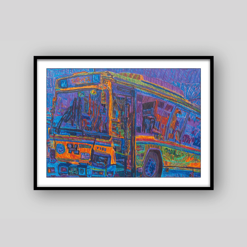 ￥「阪急バス」原画作品Masahiko Kimura