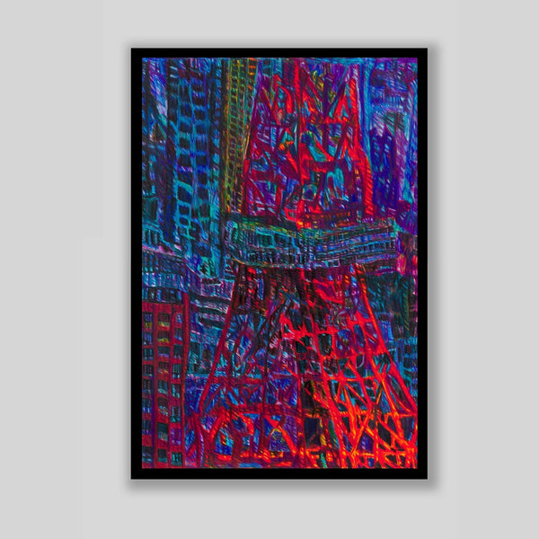 絵画　東京 東京タワー」原画作品 – HERALBONY