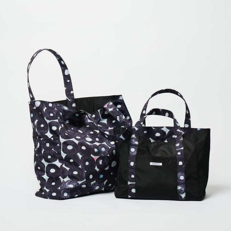 HERALBONY トートバッグ 無題(丸) アート キャンバス 美品 リバーシブルトート（M）「（無題）（丸）」 – HERALBONY