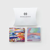 ￥ギフトセット サブバッグ（M）『ブダペストで朝食を』＆ハンカチーフ『アフリカへ行こう』Taisuke Kinugasa