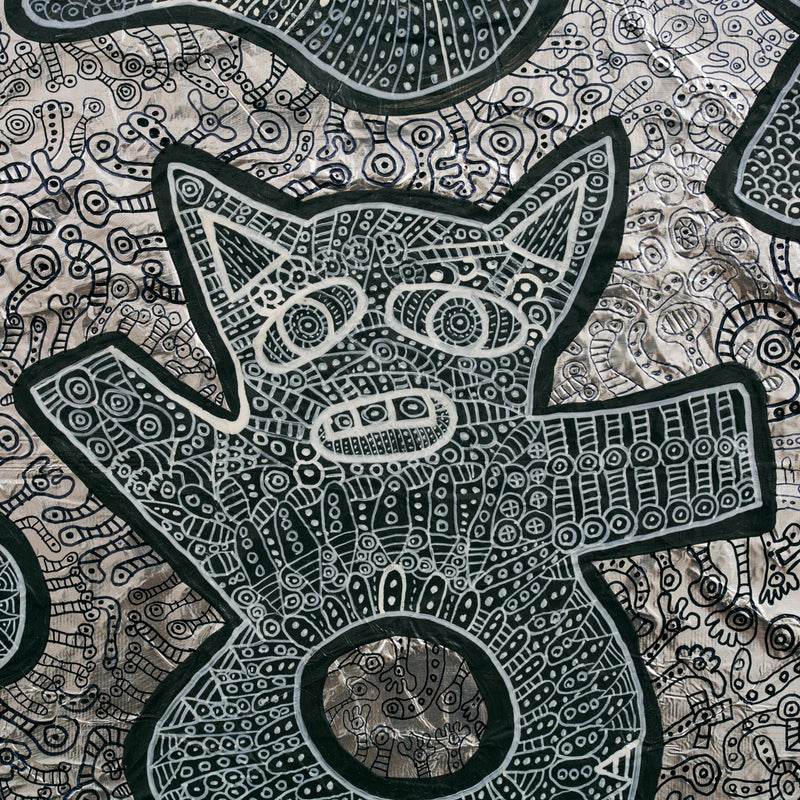 頭から土偶が出演」原画作品 – HERALBONY