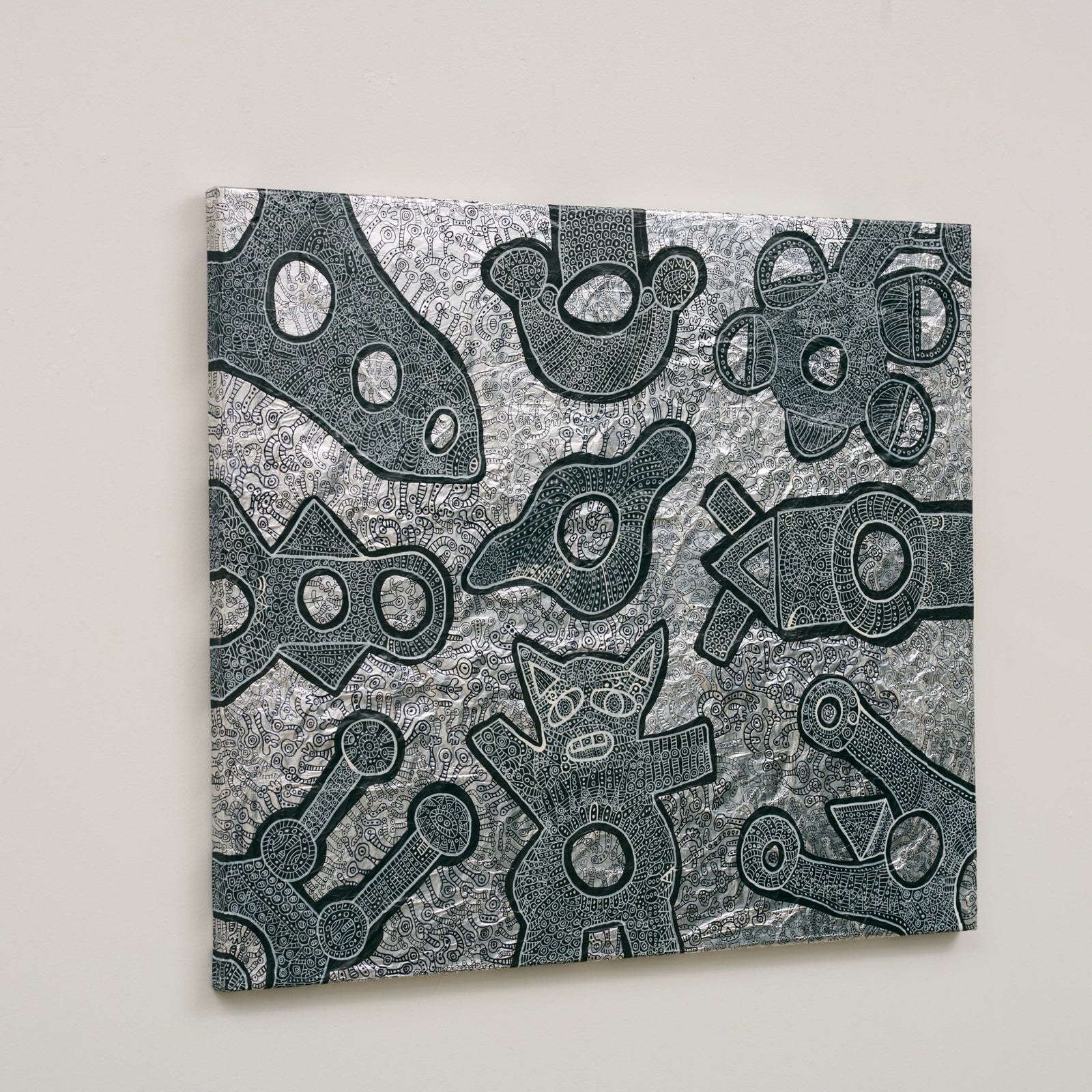 頭から土偶が出演」原画作品 – HERALBONY