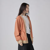 ￥Multi-Color Loopback Cardigan (Art-Inspired)「Untitled」Willy De Smedt