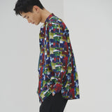 ￥バンドカラーシャツ「My world」Kaoru Iga